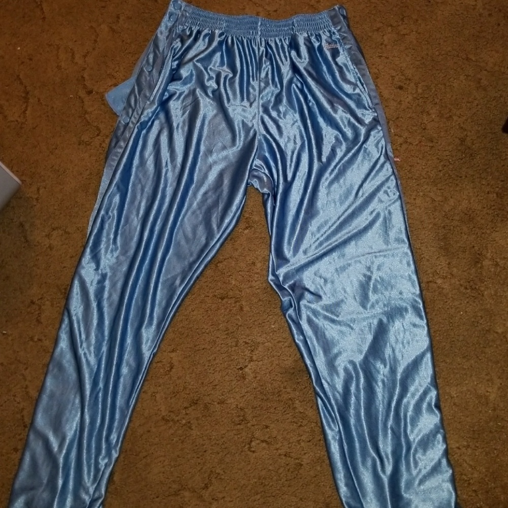 Silky tear away pants